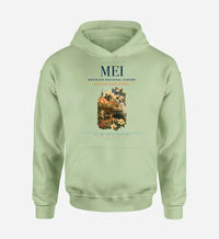 Thumbnail for Meridian Regional Airport (MEI) design on light green hoodie single-side print