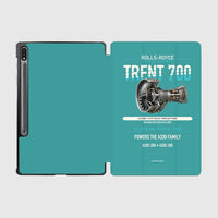 Thumbnail for TRENT 700 design on turquoise samsung tablet tablet case