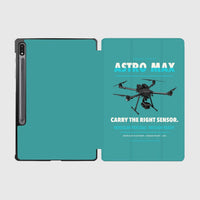 Thumbnail for Freefly Astro Max design on turquoise samsung tablet tablet case
