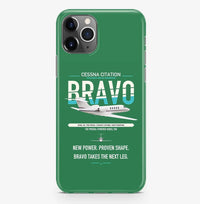 Thumbnail for Cessna Citation Bravo design on green magsafe iphone case, for iPhone Pro Max