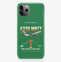 Thumbnail for Airbus A330 MRTT design on green magsafe iphone case, for iPhone Pro Max