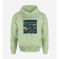 Thumbnail for VINTAGE G4133 - The Night Freight Jets - Premium Hoodie design on lightgreen premium