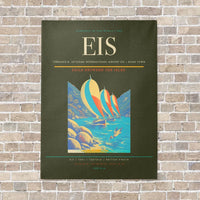 Thumbnail for Terrance B. Lettsome International Airport EIS — Road Town vertical canvas print - no frame - green army background