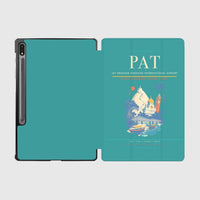 Thumbnail for Jay Prakash Narayan International Airport (PAT) design on turquoise samsung tablet tablet case