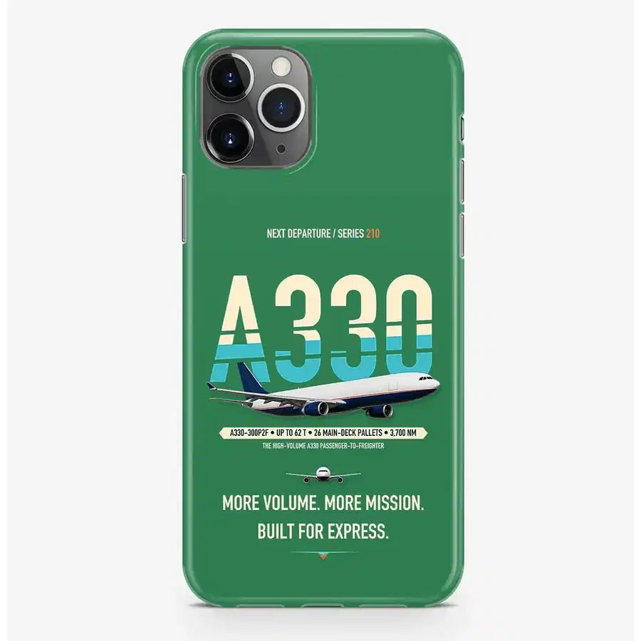 Airbus A330-300P2F Case ProMax design on green iphone case promax