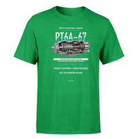 Thumbnail for PT6A-67 design on green single side