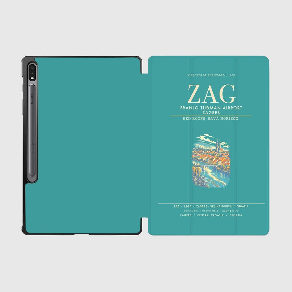 Franjo Tuman Airport Zagreb ZAG - Turquoise