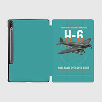 Thumbnail for Heinkel He 111H-6 design on turquoise samsung tablet tablet case