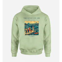 Thumbnail for VINTAGE G4416 - The Census By Air - Premium Hoodie design on lightgreen premium