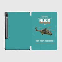 Thumbnail for NHIndustries NH90 TTH design on turquoise samsung tablet tablet case