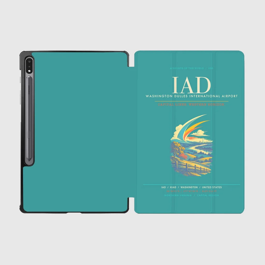 Washington Dulles International Airport IAD - Turquoise