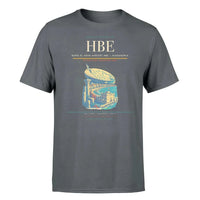 Thumbnail for Borg El Arab Airport (HBE) T-Shirt single-side front print in Gray | borg-el-arab-airport-hbe-double-side-t-shirt
