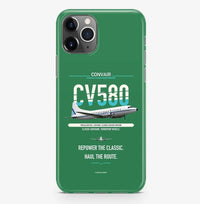 Thumbnail for Convair 580 Case ProMax design on green iphone case promax