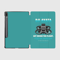 Thumbnail for DJI Avata design on turquoise samsung tablet tablet case