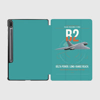 Thumbnail for Avro Vulcan B2 design on turquoise samsung tablet tablet case