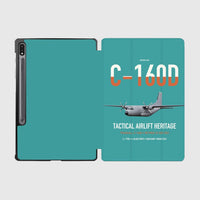 Thumbnail for Transall C-160D design on turquoise samsung tablet tablet case