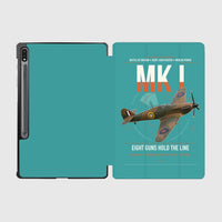 Thumbnail for Hawker Hurricane Mk I design on turquoise samsung tablet tablet case