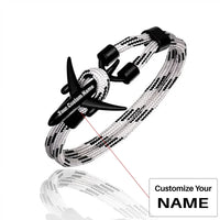 Thumbnail for Customisable Airplane Shape Bracelet - view 13