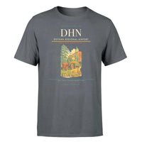 Thumbnail for Dothan Regional Airport (DHN) T-Shirt single-side front print in Gray | dothan-regional-airport-dhn-double-side-t-shirt