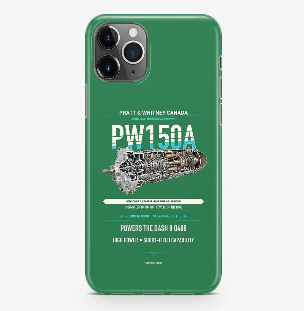 PW150A Case ProMax design on green iphone case promax
