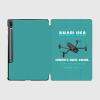 Thumbnail for Parrot ANAFI USA design on turquoise samsung tablet tablet case