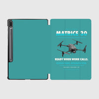 Thumbnail for DJI Matrice 30 design on turquoise samsung tablet tablet case