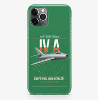 Thumbnail for Dassault Mystère IV A design on green magsafe iphone case, for iPhone Pro Max