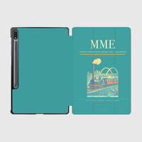 Thumbnail for Teesside International Airport (MME) design on turquoise samsung tablet tablet case