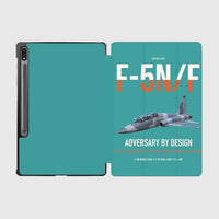 Thumbnail for F-5N F Adversary design on turquoise samsung tablet tablet case