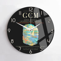 Thumbnail for Owen Roberts International Airport GCM Wall-Clock No-Frame - Black
