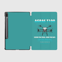 Thumbnail for DJI Agras T100 design on turquoise samsung tablet tablet case
