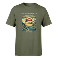 Thumbnail for VINTAGE G4038 - The Mountain Mail - Premium T-Shirt design on greenarmy premium t shirt