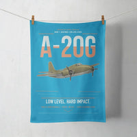 Thumbnail for A-20G Havoc design on turquoise towel