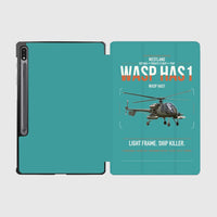 Thumbnail for Westland Wasp HAS1 design on turquoise samsung tablet tablet case