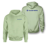 Thumbnail for Eastern Air Lines Airlines logo on light green double side hoodie