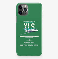 Thumbnail for Cessna Citation XLS design on green magsafe iphone case, for iPhone Pro Max