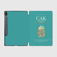 Thumbnail for Akron-Canton Airport CAK - Turquoise