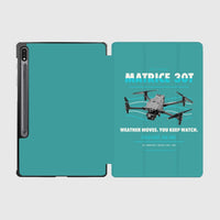 Thumbnail for DJI Matrice 30T design on turquoise samsung tablet tablet case