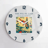 Thumbnail for VINTAGE G4156 - The Pylon Turn - Designed Wall Clocks design on lightgray no-frame