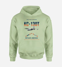Thumbnail for KC-130T NP2000 design on light green double-side hoodie, single-side print