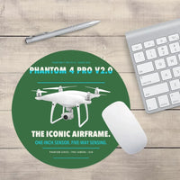Thumbnail for DJI Phantom 4 Pro V2.0 design on green round mouse pad