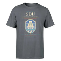 Thumbnail for Santos Dumont Airport (SDU) T-Shirt single-side front print in Gray | santos-dumont-airport-sdu-double-side-t-shirt