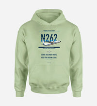 Thumbnail for Nord 262A design on light green hoodie single side