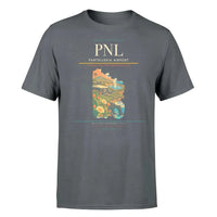 Thumbnail for Pantelleria Airport (PNL) T-Shirt single-side front print in Gray | pantelleria-airport-pnl-double-side-t-shirt