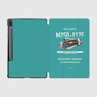 Thumbnail for M250-B17F design on turquoise samsung tablet tablet case