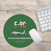Thumbnail for E-8C Joint STARS design on green round mouse pad