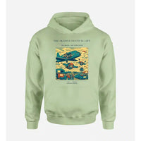Thumbnail for VINTAGE G4471 - The Skydive Festival Lift - Premium Hoodie design on lightgreen premium