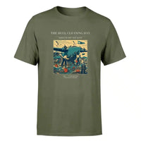 Thumbnail for VINTAGE G4273 - The Hull Cleaning Day - Premium T-Shirt design on greenarmy premium t shirt