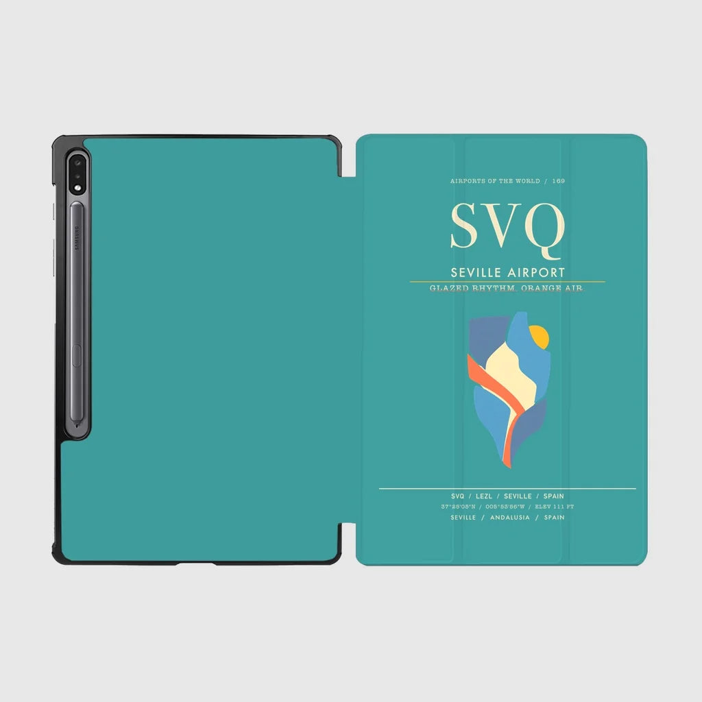 Seville Airport SVQ - Turquoise