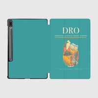 Thumbnail for Durango–La Plata County Airport (DRO) design on turquoise samsung tablet tablet case
